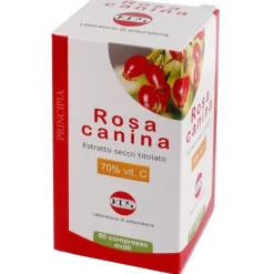 Kos Rosa Canina 70% Vitamina C 60 Compresse