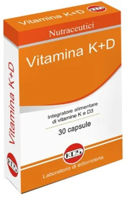 Kos Vitamina K+D Vegetale 30 Capsule