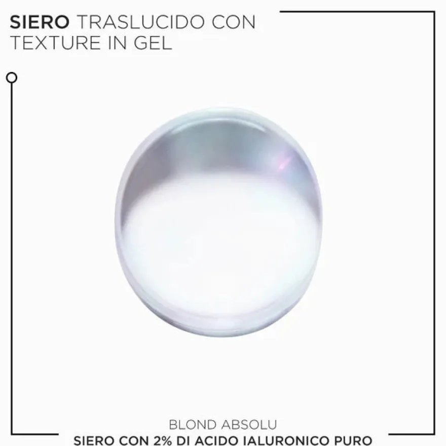 Kérastase Blond Absolu Siero 2% Acido Ialuronico Puro Per Cute e Capelli Biondi 50ml