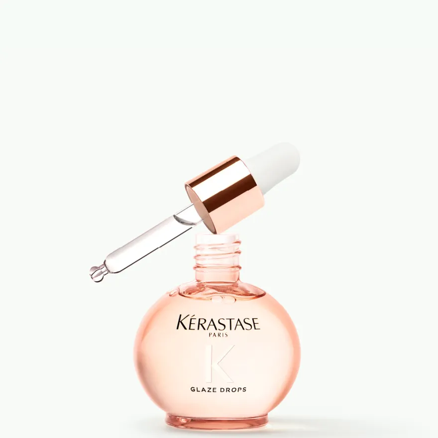 Kérastase Gloss Absolu Olio leggero Glaze Drops per capelli tendenti al crespo 45ml