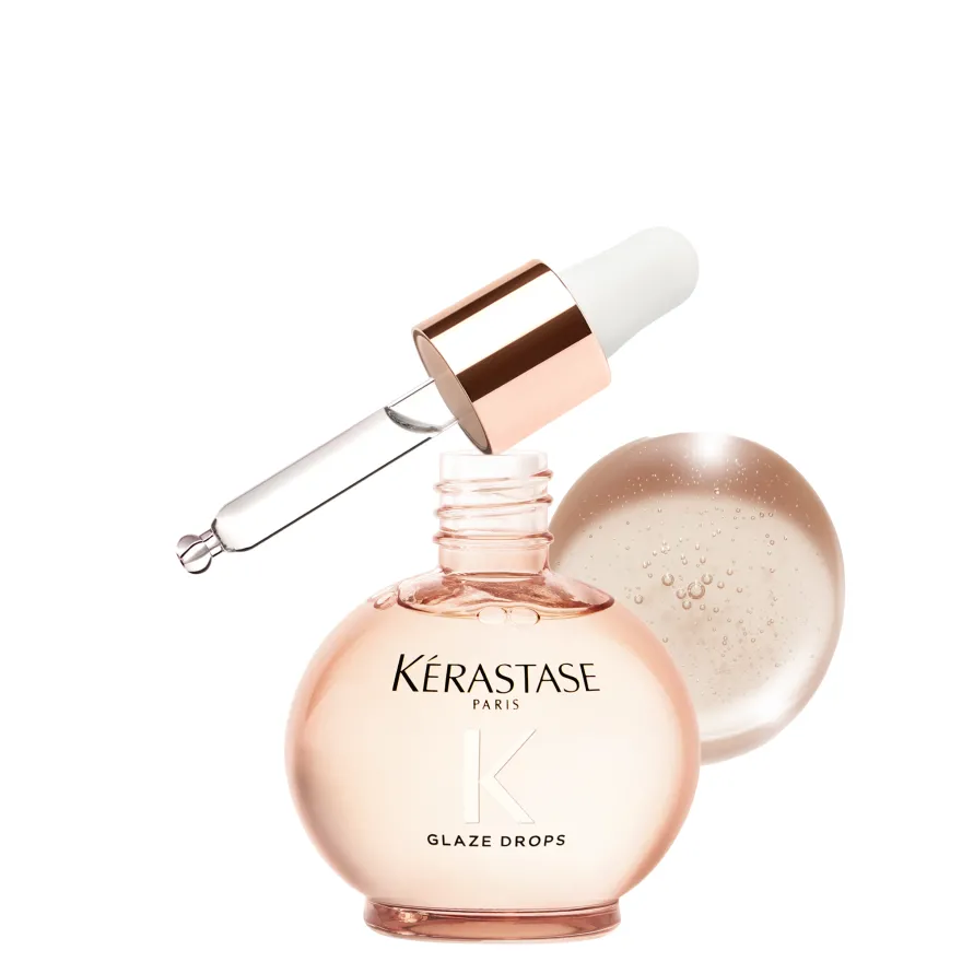 Kérastase Gloss Absolu Olio leggero Glaze Drops per capelli tendenti al crespo 45ml