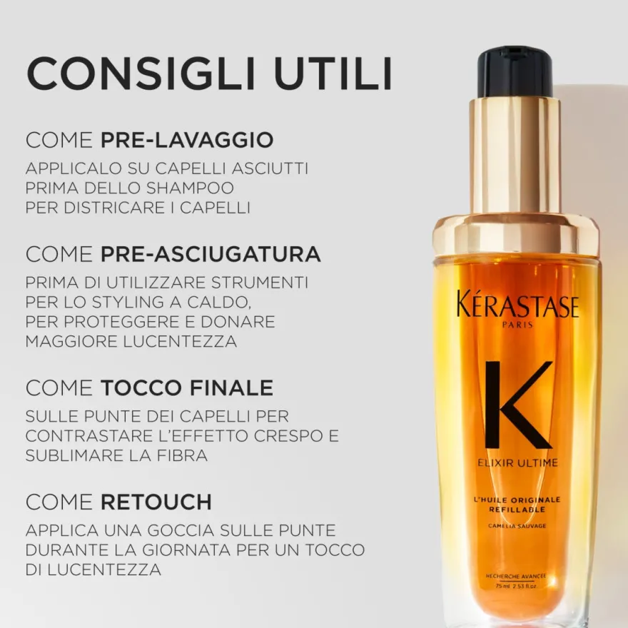 Kérastase K ELixir Oil Olio per Capelli 30ml