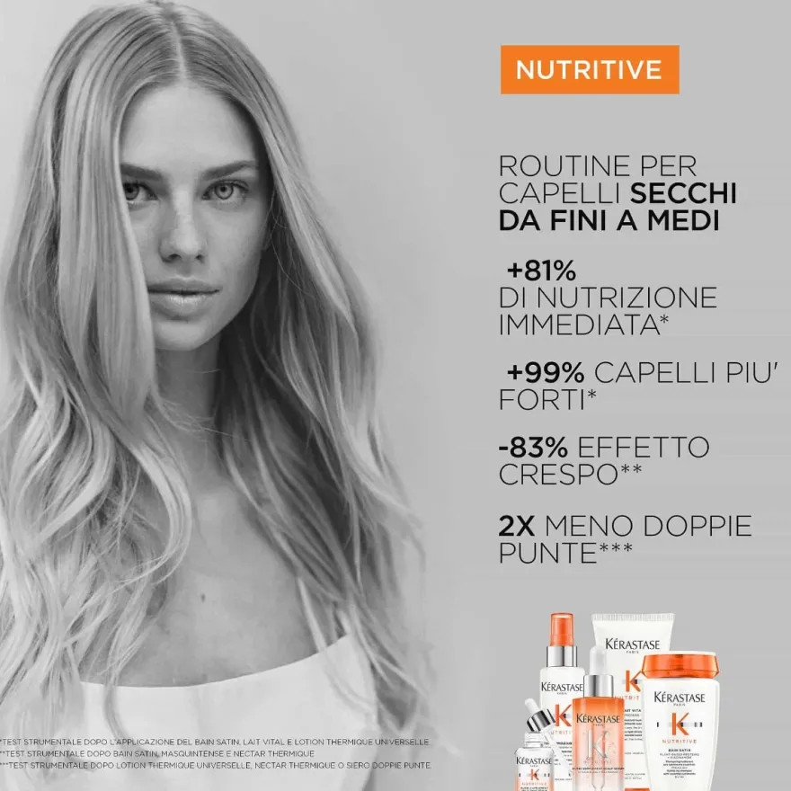 Kérastase Paris Balsamo Fondant Lait Vital districante con nutrienti essenziali 200ml