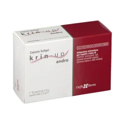 Krin Up Andro 30 Capsule - Integratore per Capelli Forti