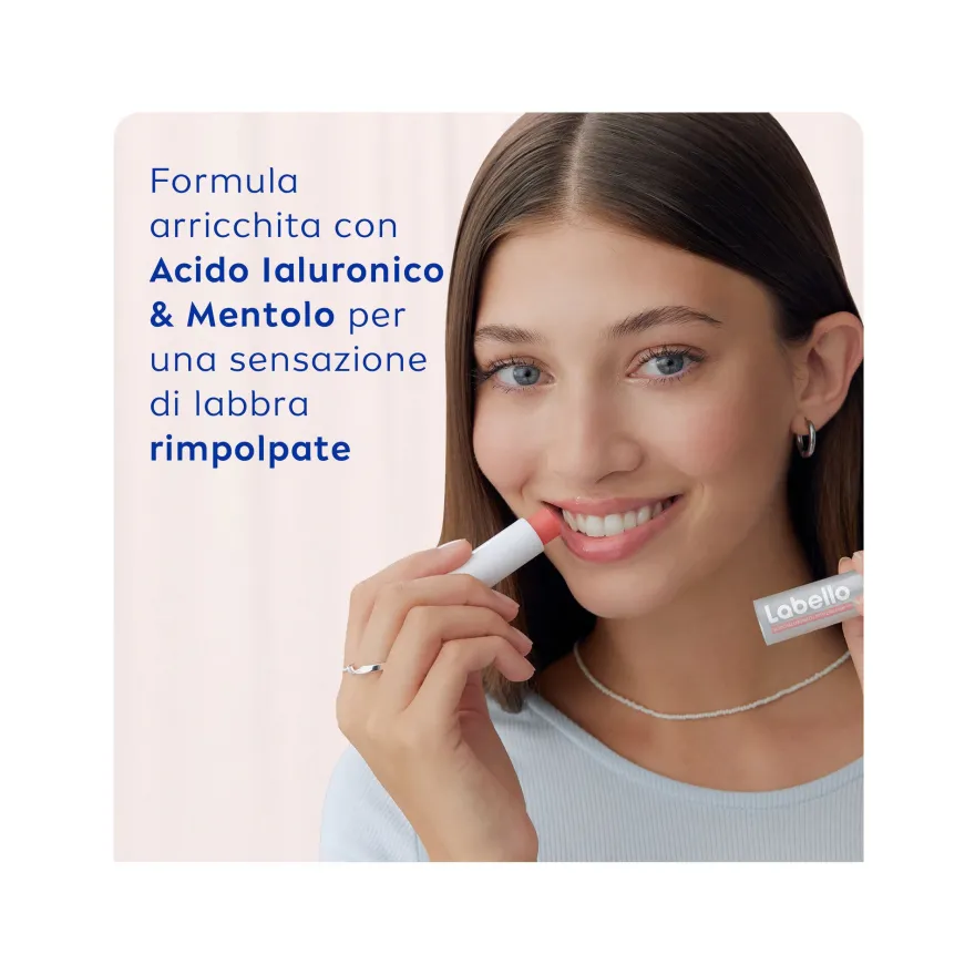 Labello Acido Ialuronico Lip Hydratation Plus Rosé Burrocacao Labbra Con Acido Ialuronico 5,2g