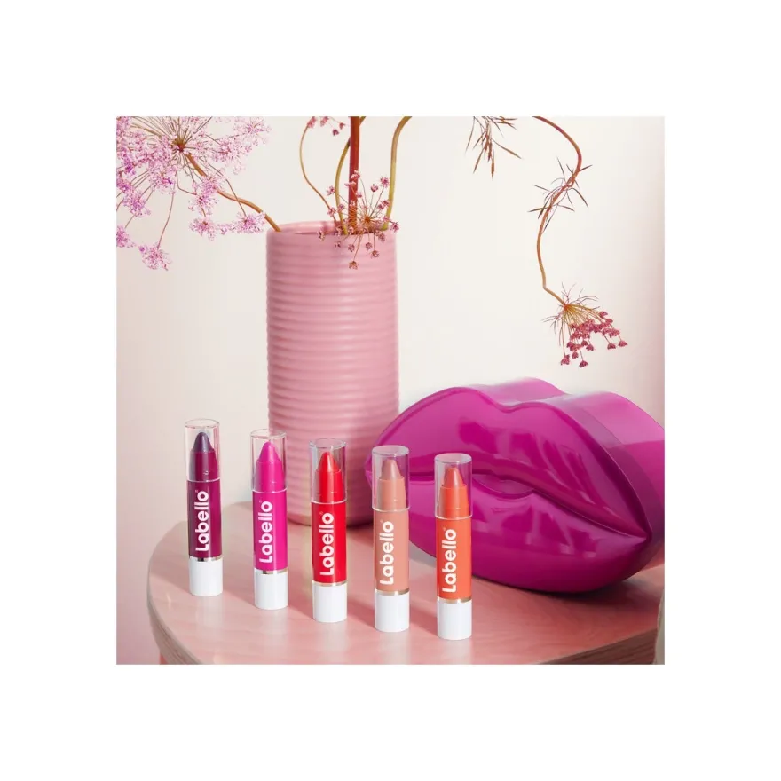Labello Crayon Lipstick Poppy Red Matitone Labbra 1 Pezzo