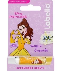 Labello Disney Princess Limited Edition Belle Balsamo Labbra Colorato Burrocacao Aroma Vaniglia 4.8g