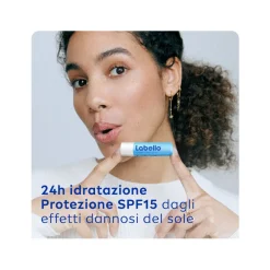 Labello Hydro Care Spf15 Burrocacao Labbra Idratante E Protettivo Con Aloe Vera E 4,8g