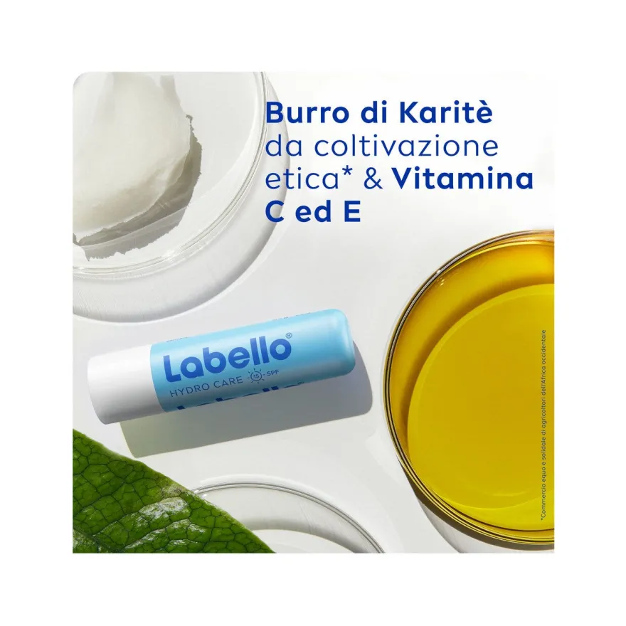 Labello Hydro Care Spf15 Burrocacao Labbra Idratante E Protettivo Con Aloe Vera E 4,8g