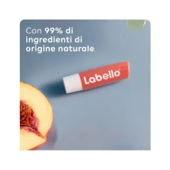 Labello Peach Shine Burrocacao Labbra Colorato E Idratante All'aroma Di Pesca 4,8g