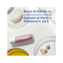 Labello Pearly Shine Burrocacao Labbra Colorato E Nutriente Con Estratti Di Perla E Seta 4,8g