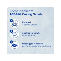 Labello Scrub Idratante Aloe Vera Balsamo Labbra Con Particelle Esfolianti E Aloe Vera 4,8g