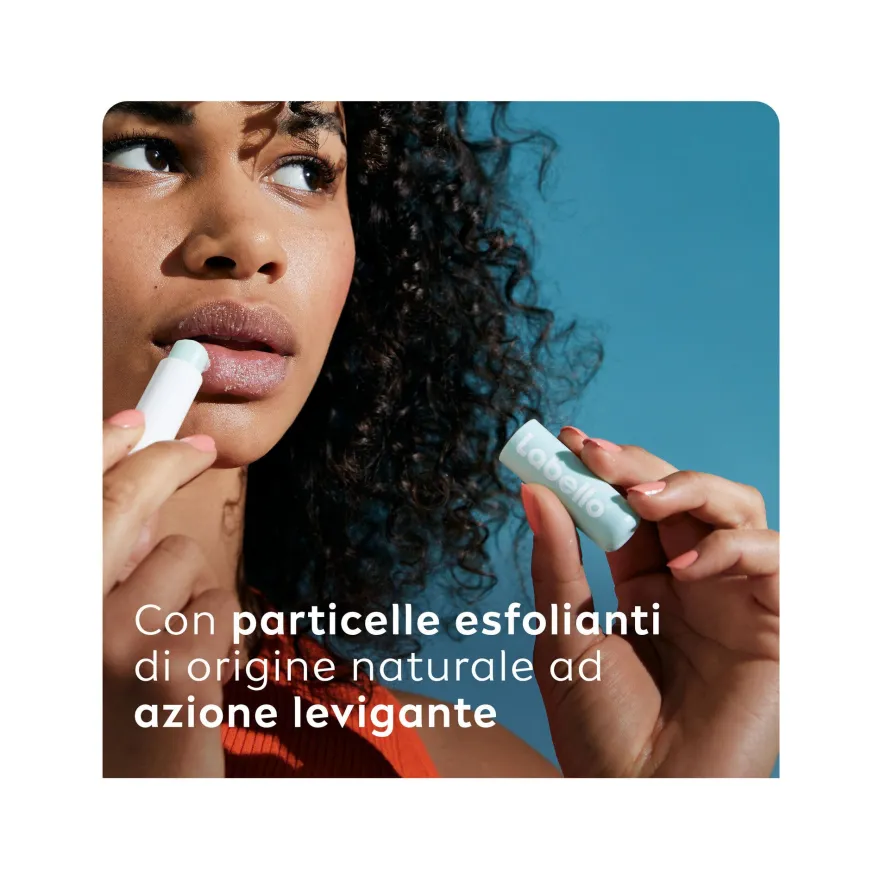 Labello Scrub Idratante Aloe Vera Balsamo Labbra Con Particelle Esfolianti E Aloe Vera 4,8g