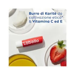 Labello Strawberry Shine Burrocacao Labbra Colorato E Idratante All'aroma Di Fragola 4,8g