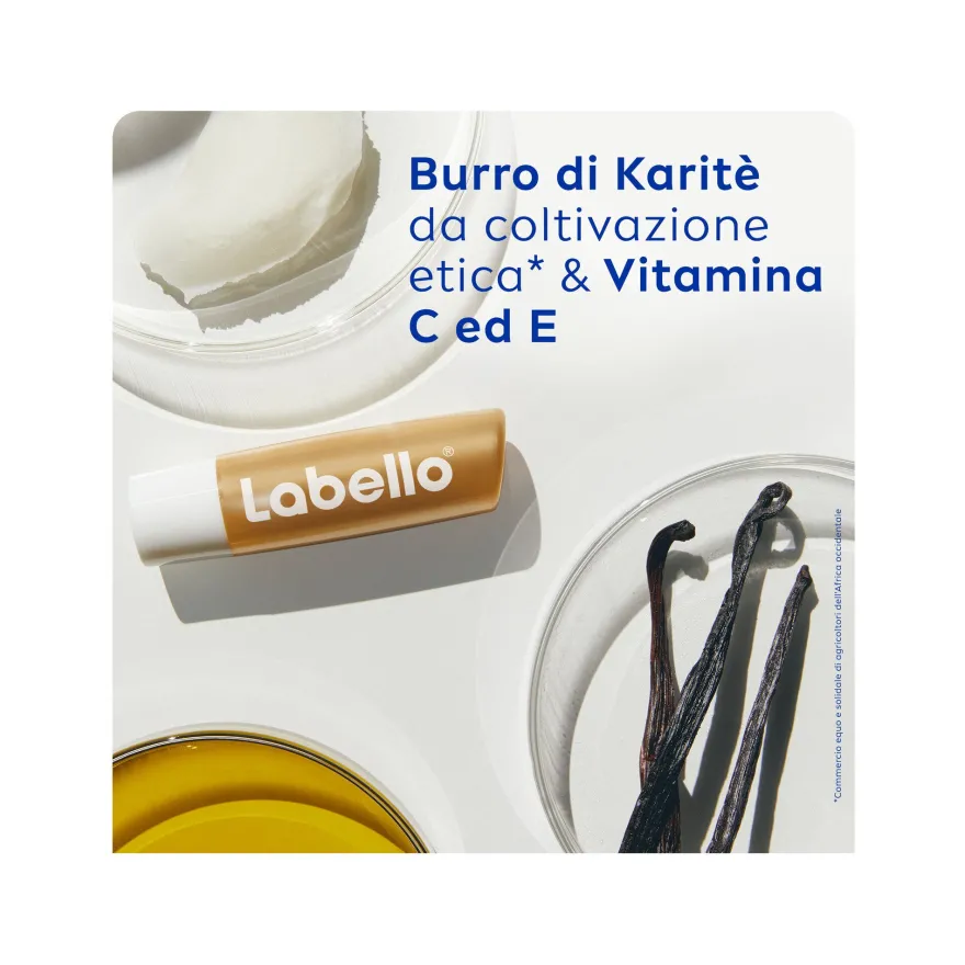 Labello Vanilla Buttercream Burrocacao Labbra Idratante Con Profumazione Alla Vaniglia 4,8g