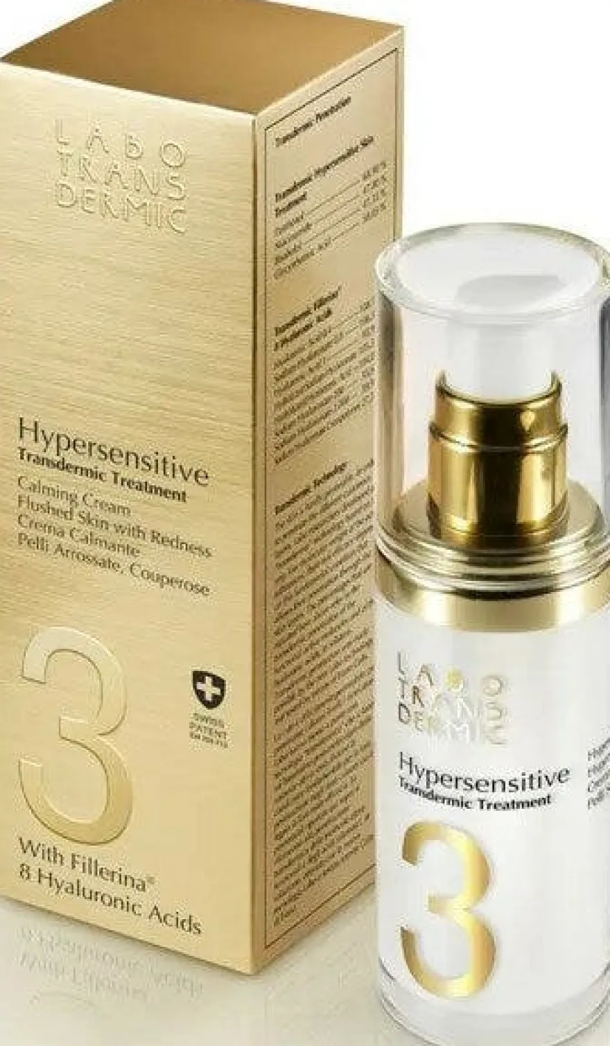 Labo Transdermic 3 Hypersensitive Crema Calmante 30ml