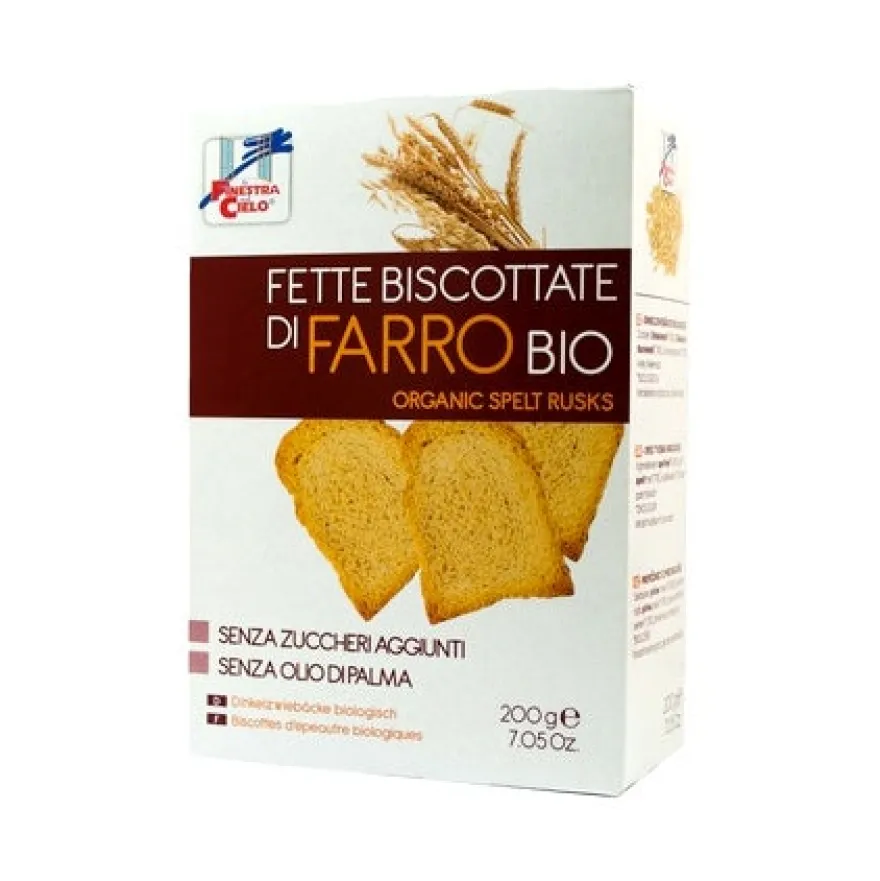 La Finestra Sul Cielo Fette Biscottate Di Farro Bio 200g