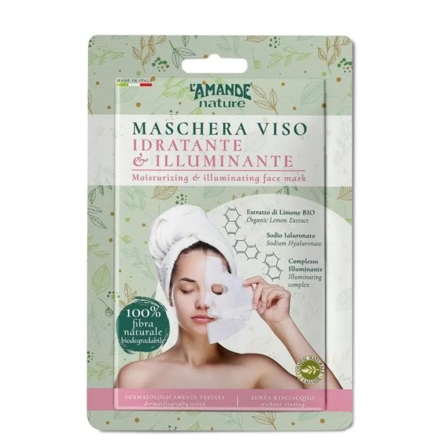 L'Amande Maschera Viso Idratante & Illuminante