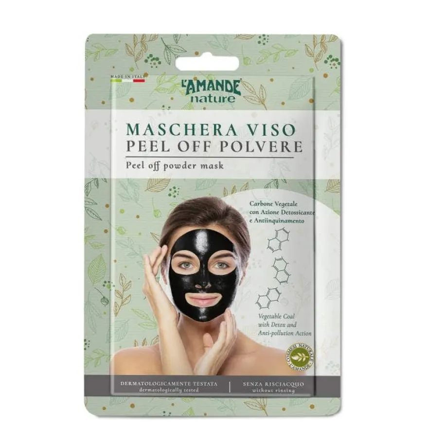 L'Amande Maschera Viso Polvere Peel Off