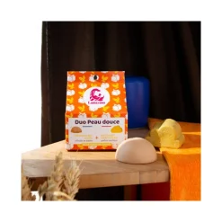 Lamazuna Cofanetto Struccante Solido 30ml + Detergente Viso Solido 27ml