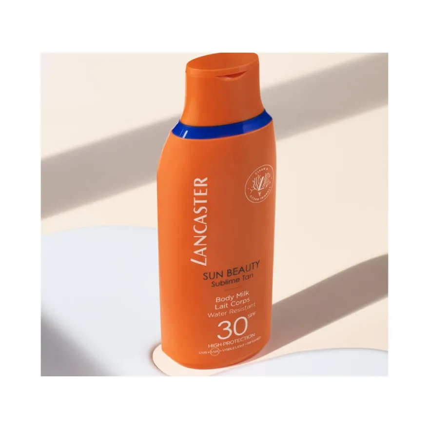 Lancaster Sun Beauty Sublime Tan Body Milk SPF 30 Latte Corpo E Viso 250ml