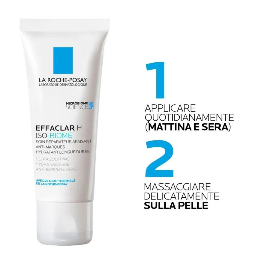 La Roche-Posay Effaclar Crema Viso Effaclar H Iso-Biome 40 ml