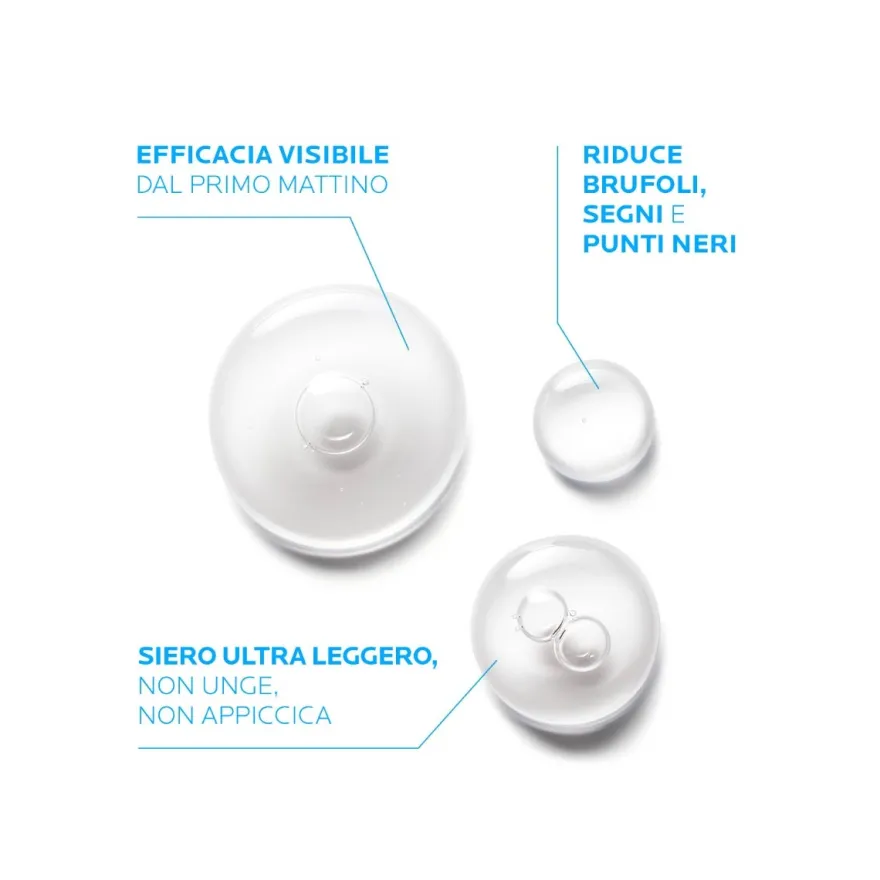 La Roche-Posay Effaclar Siero Peeling Viso Per Pelle a Tendenza Acneica 30ml