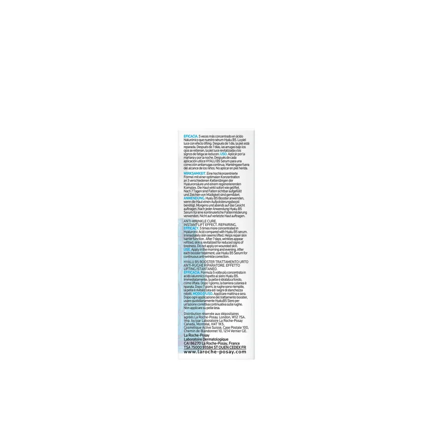 La Roche-Posay Hyalu B5 Siero Booster Anti-Età 15ml