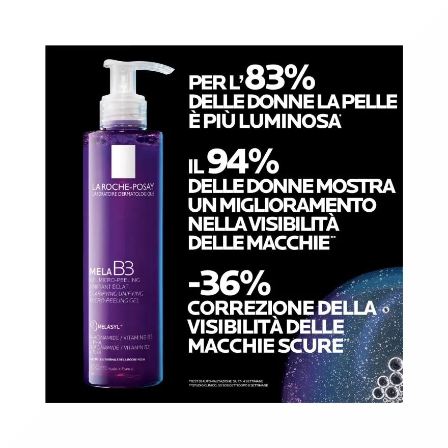 La Roche-Posay Mela B3 Gel Detergente Micro-Peeling Anti-Macchie 200 ml