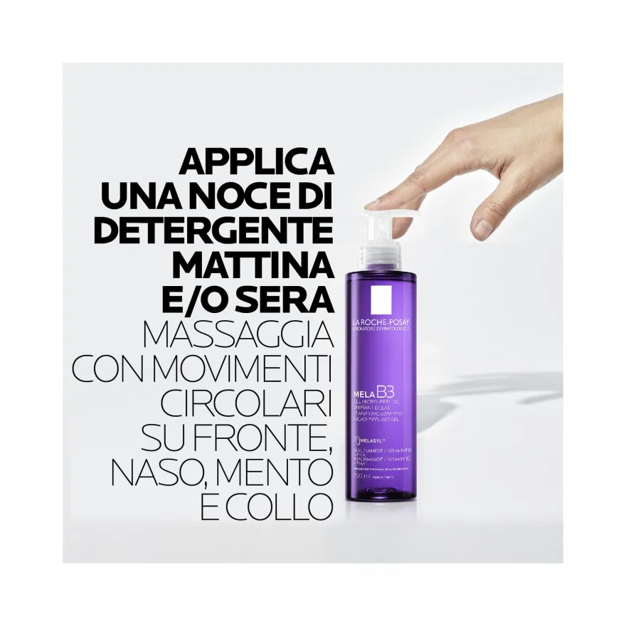 La Roche-Posay Mela B3 Gel Detergente Micro-Peeling Anti-Macchie 200 ml