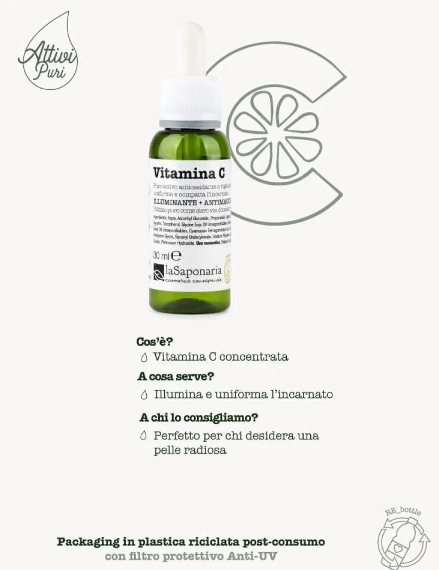 La Saponaria Attivo Puro Vitamina C 30ml