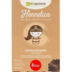 La Saponaria Hennetica Tinta Vegetale Castagno Indrani