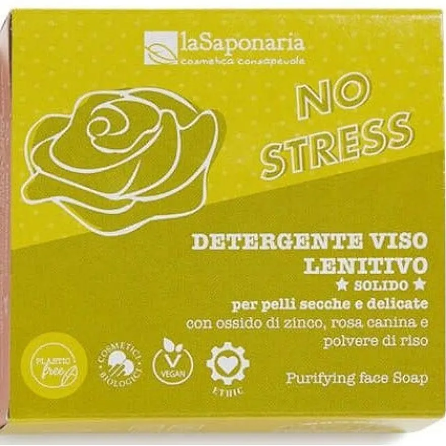 La Saponaria Wonder Pop Detergente Viso Solido Lenitivo No Stress 70g