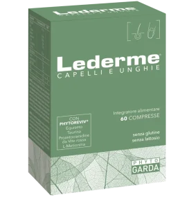 Lederme Capelli Unghie 60 Compresse
