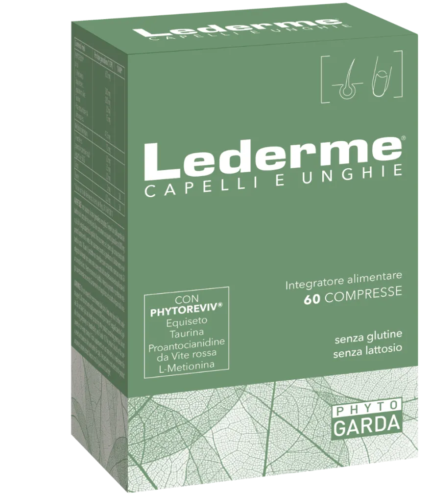 Lederme Capelli Unghie 60 Compresse