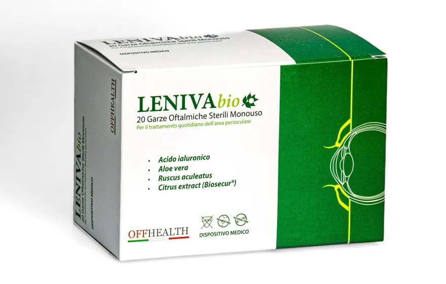 LENIVA BIO 20 garze oftalmiche sterili