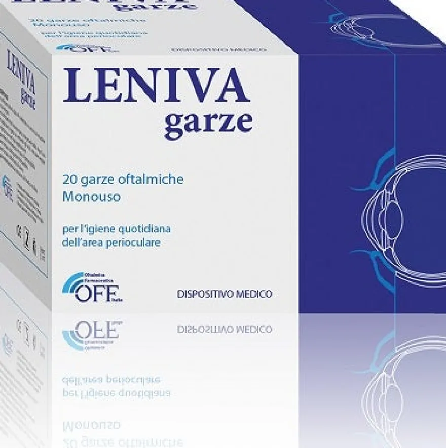LENIVA 20 garze oftalmiche sterili