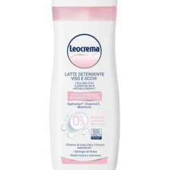 Leocrema Latte Detergente Viso/Occhi Ipoallergenico 200ml