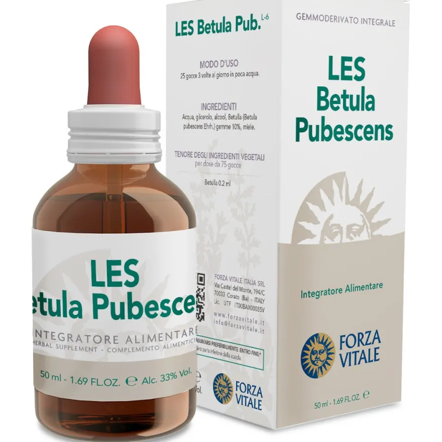 Les Betula Pubescens Gocce 50ml