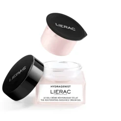 Lierac Hydragenist Ricarica Gel-Crema Viso Idratazione Intensa Illuminante Per Pelle Normale E Mista 50ml