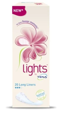 Lights By Tena Long Proteggi-Slip 20 Pezzi