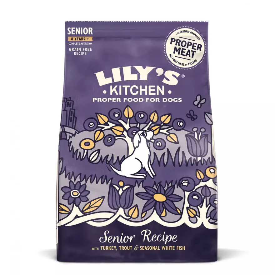 Lily's Kitchen Turkey & Trout for Senior Dogs 2,5kg