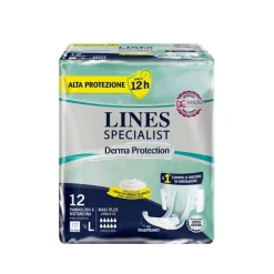 Lines Specialist Derma Protection Pannolone A Mutandina Taglia L 12 Pezzi