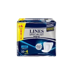 Lines Specialist Men Assorbenti Maschili Livello 2 Medium 14 Pezzi