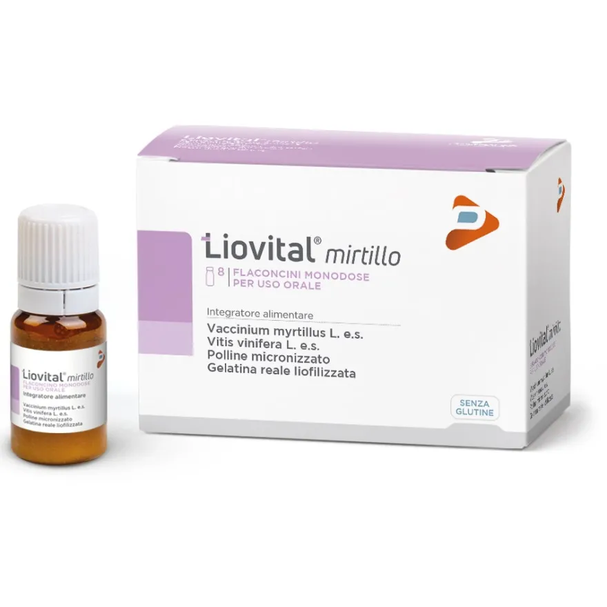 Liovital Mirtillo 8x10ml