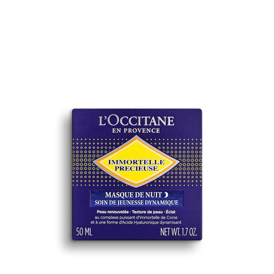 L'Occitane Maschera Notte Immortelle Précieuse 50ml