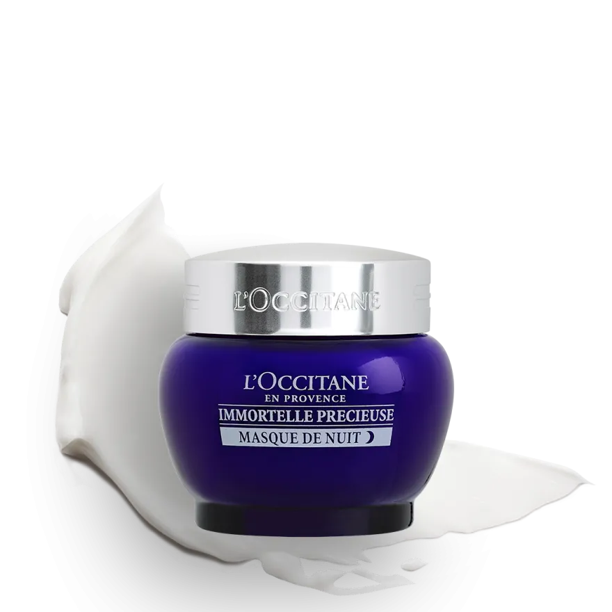 L'Occitane Maschera Notte Immortelle Précieuse 50ml
