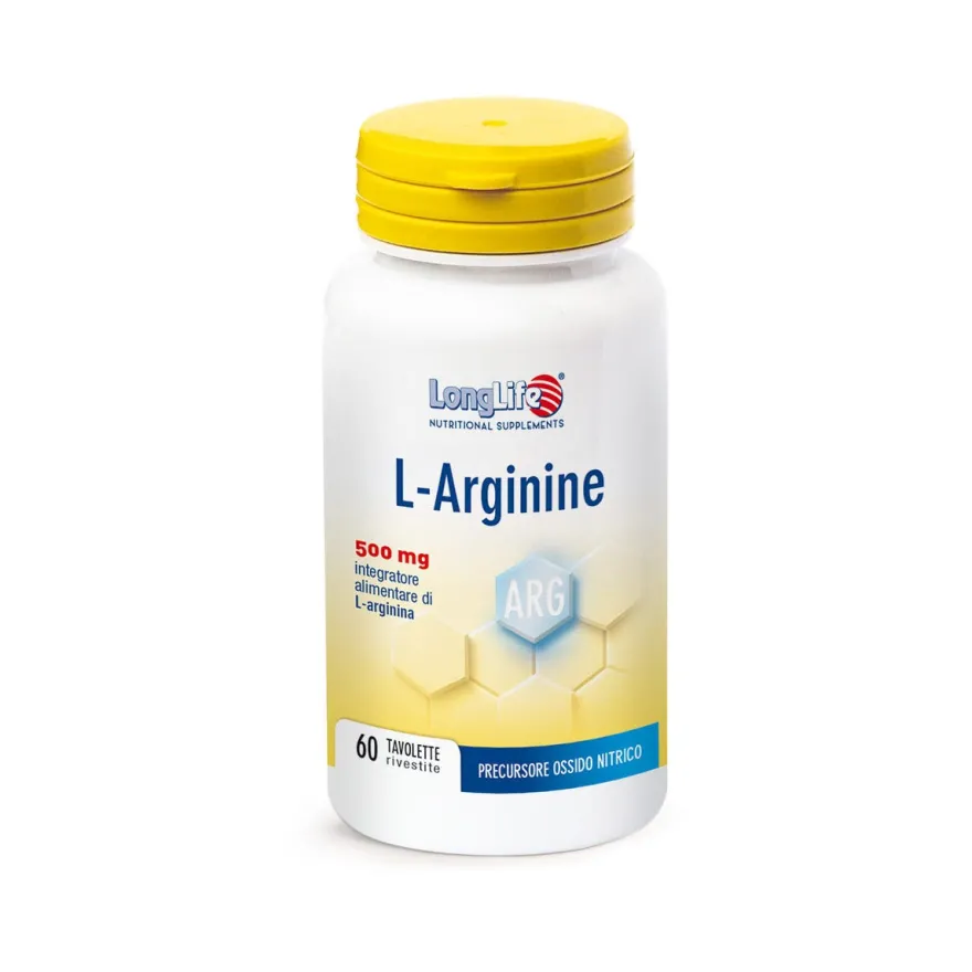 Longlife L-Arginine 60 Tavolette