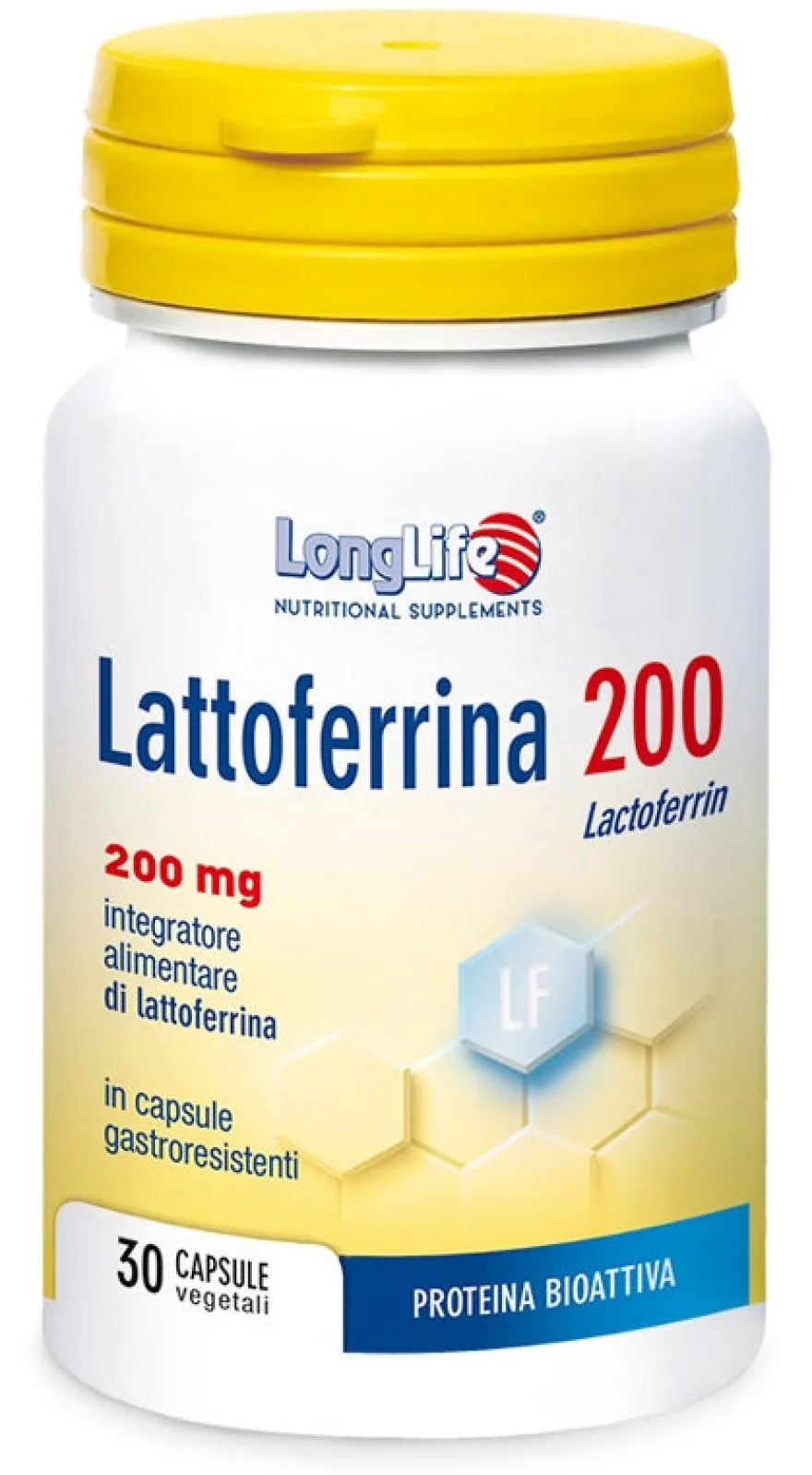Longlife Lattoferrina 200 30 Capsule