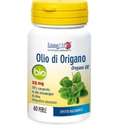 Longlife Olio Origano Bio 60 Perle